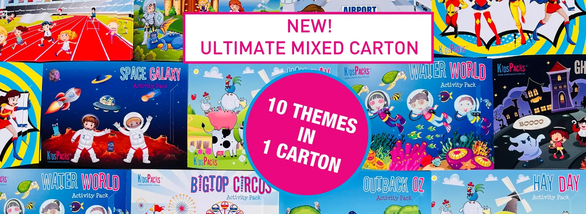 Ultimate Mix Kids Activity Packs Header