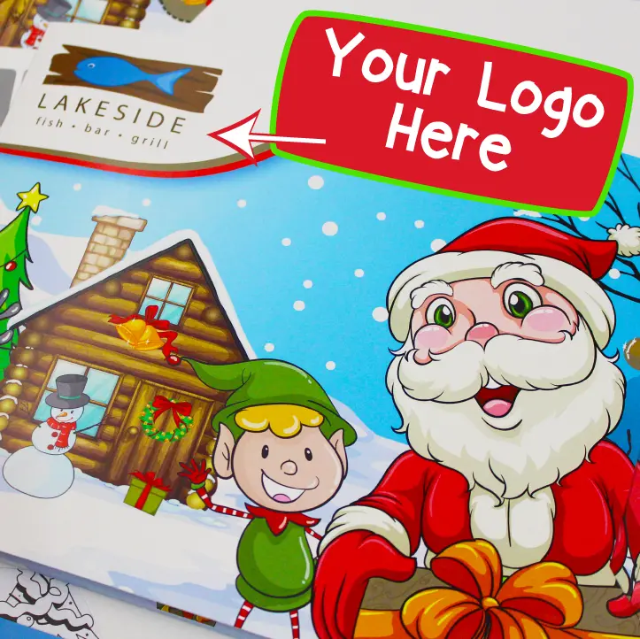 Logo Branded Christmas Premium Activity Packs