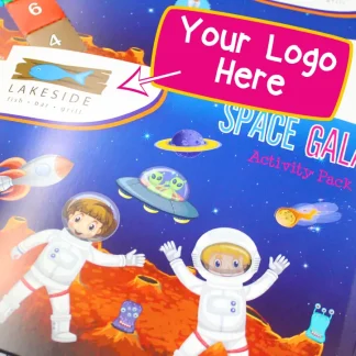 Logo Branded Space Galaxy Premium Activity Packs (100)